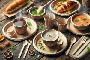 Are Compostable Utensils and Plates Safe for Hot Foods and Beverages?